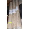 Image 1 : 3 ROLLS OF 1X8 YARDS OF GRASSCLOTH - BAMBOO
