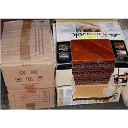 12PC 12X12 QUICK DECK & 30SQFT 6X6 BONE TILE