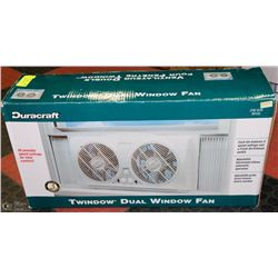 DURACRAFT WINDOW DUAL WINDOW FAN