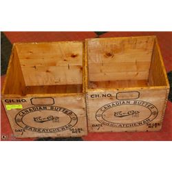 PAIR OF VINTAGE DOVE TAILED CANADIAN