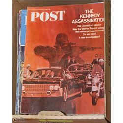 VINTAGE THE SATURDAY EVENING POST MAGAZINES 1960-7