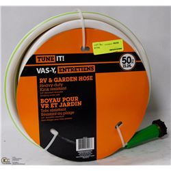TUNE IT! 50FT HEAVY DUTY RV & GARDEN HOSE