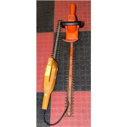LOT OF 2 HEDGE TRIMMERS