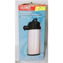 THERMOS PUMP COFFEE POT, 1.9 LITER VACUUM