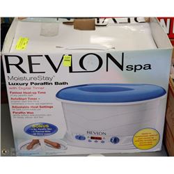 REVLON SPA MOISTURE STAY LUXURY PARAFFIN BATH WITH
