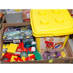 FLAT OF LEGO & DUPLO BLOCKS - NEW IN BOX LEGO