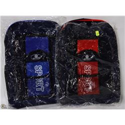 LOT OF TWO SPORT BACKPACKS
