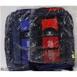 LOT OF TWO SPORT BACKPACKS