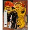 Image 1 : FLAT OF EXTENSION CORDS & A POWER BAR