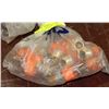 Image 1 : A BAG WITH 9 NEW EMERGENCY FIRE SPRINKLER HEADS