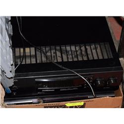 KENWOOD STEREO RECEIVER AND 5 DISC CHANGER