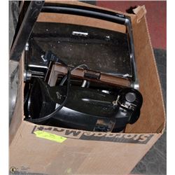 BOX W/ SMALL KITCHEN APPLIANCES
