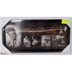 3D ELVIS BLACK & WHITE PICTURE