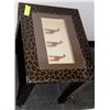 Image 1 : VINTAGE GIRAFFE SHADOWBOX TABLE