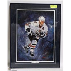 LARGE OILERS "SPIRIT & SPEED" PICTURE