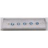 Image 1 : #6-BLUE TOPAZ GEMSTONE BRACELET