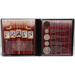 FIRST COMMEMORATIVE MINT THE ROYAL PORTRAIT COIN