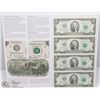 Image 1 : US 2 DOLLAR 2009 SERIES UNCUT BILLS