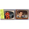 Image 1 : 2 HOCKEY CARDS DAVE KEON 1966 OPEE CHEE AND 1950'S