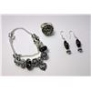 Image 1 : 11 - PANDORA STYLE BRACELET SET