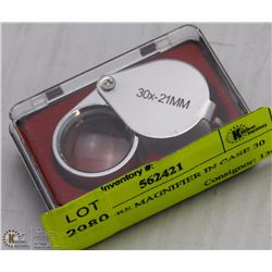 JEWELERS MAGNIFIER IN CASE 30 POWER