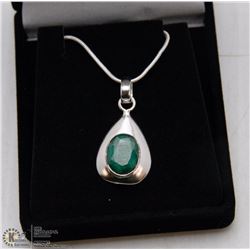 #9-NATURAL EMERALD EARRINGS