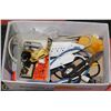 Image 1 : BOX OF HARDWARE INCL POWERBARS ETC