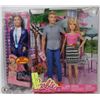 Image 1 : 2 BARBIE BOXES INCL 2 KEN DOLLS