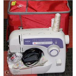 PORTABLE BROTHER SEWING MACHINE WITH BAG
