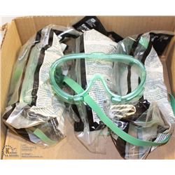LOT OF 4 ECON SAFETY GOGGLES