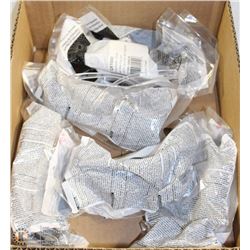 6 PAIRS OF ASSORTED 3M SAFTEY GLASSES