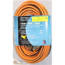 POWERS1ST GEN. PURPOSE 50FT OUTDOOR EXT. CORD