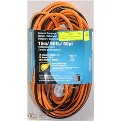 POWERS1ST GEN. PURPOSE 50FT OUTDOOR EXT. CORD