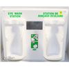 Image 1 : LOT OF 9 DOUBLE EYEWASH STATIONS