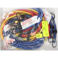 FULL BAG OF 36" ERICKSON BUNGEE CORDS