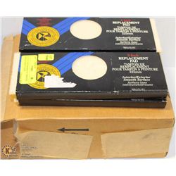 LOT OF 14 RUBBERSET 9" SMOOTH REPLACEMENT PADS