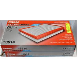 PAIR OF FRAM EXTRA-GUARD AIR FILTERS CA 3914