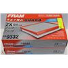 Image 1 : PAIR OF FRAM EXTRA-GUARD AIR FILTERS CA 9332
