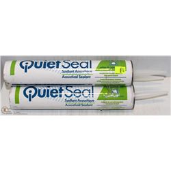 LOT OF 3 TUBES OF QUITESEAL ACOUSTIC SEALANT