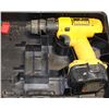 Image 1 : DEWALT CORDLESS DRILL IN CASE