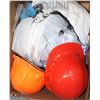 Image 1 : LOT OF 6 NEW HARDHATS W/ EXTRA LINERS