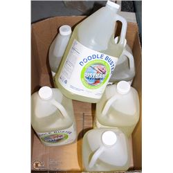 SIX 4L JUGS OF DOODLE BUSTER DUSTBANE