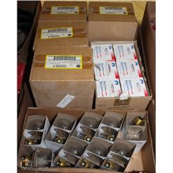 FLAT  FULL OF PRO-LINE + GE LIGHTBULBS