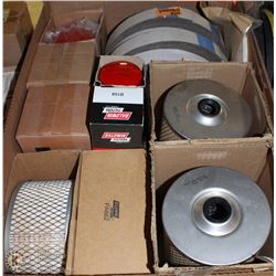 BOX FULL OF BALDWIN FILTERS + 1.5" PADDED TAPE