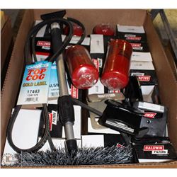FLAT OF AUTOMOTIVE PARTS / FILTERS / BELTS