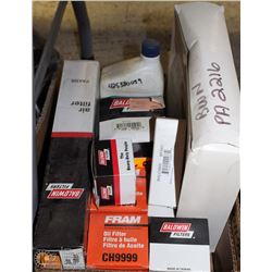 LOT OF BALDWIN FILTERS + FRAM FILTERS PRODUCTS