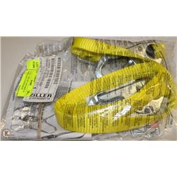 LOT OF 2 MILLER LANYARDS W/ ADJUSTABLE LOCKINGSNAP