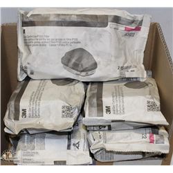 LOT OF 5 NORTH/3M RESPIRATOR CATRIDGES5