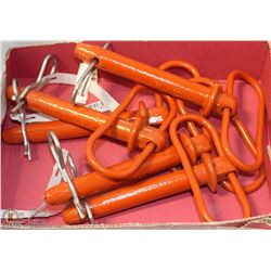 LOT OF 5,  3/4" x 4CM COTTER PINS ON CHOICE