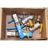 Image 1 : LOT OF 7 GAS/WATER SHUT OFF VALVES